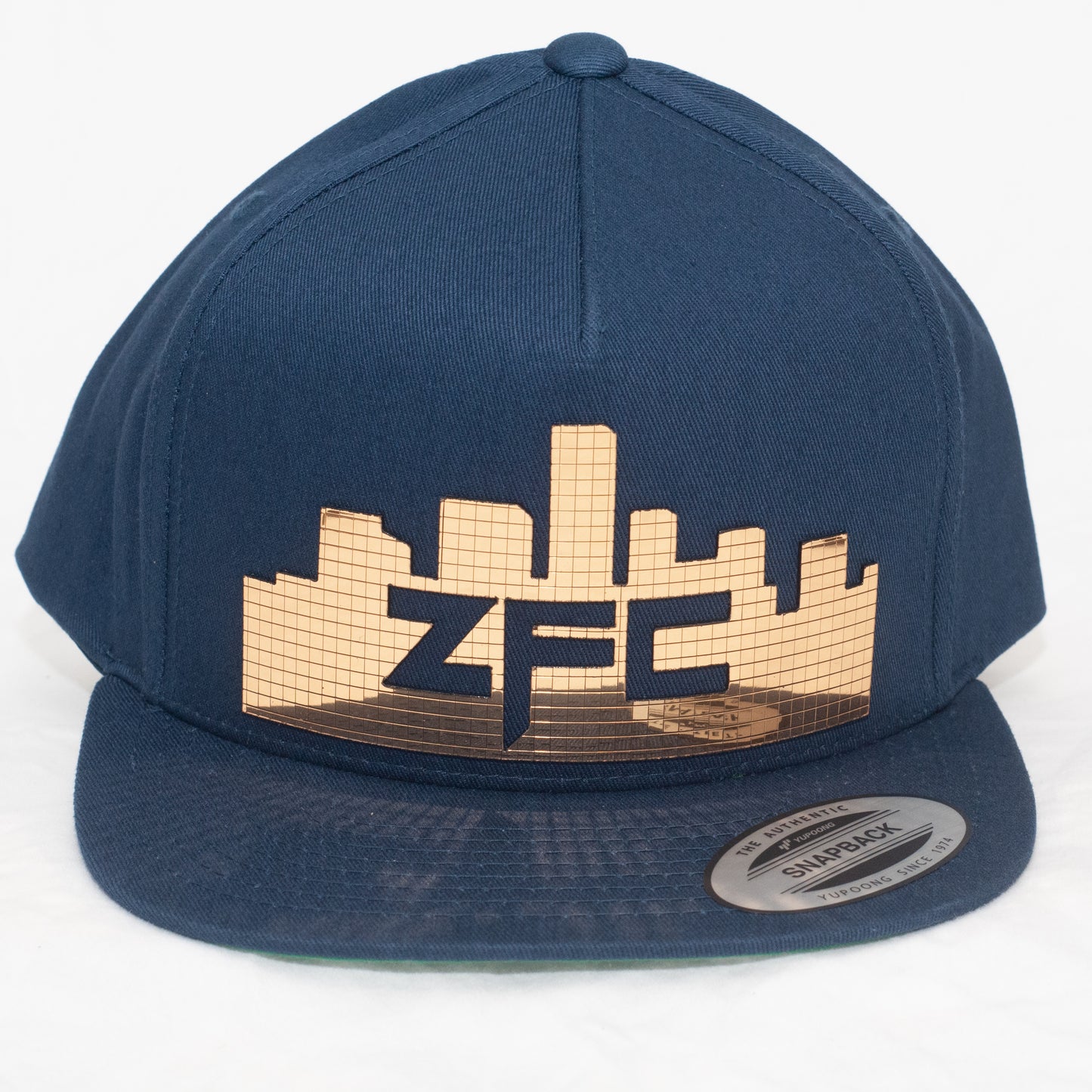 ZFC Hat Navy Classic with Gold Disco Shine