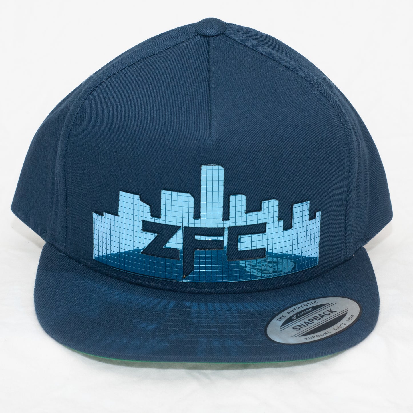 ZFC Hat Navy Classic with Ice Blue Disco Shine