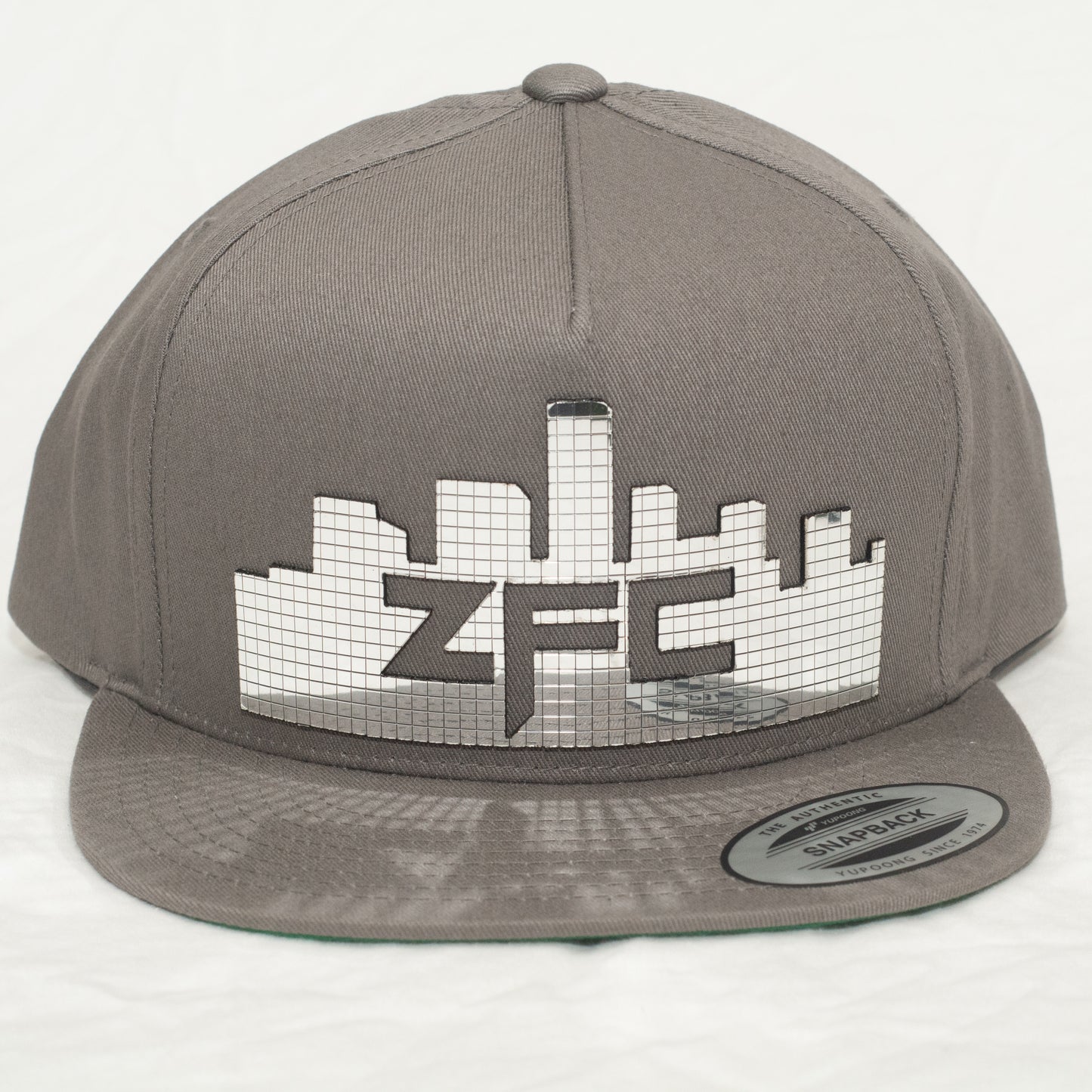 ZFC Hat Grey Classic with Silver Disco Shine